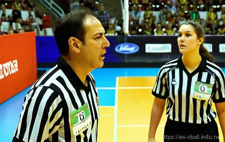 배구 경기에서 주심의 역할 - **Prompt 1: The All-Seeing Eye of the Referee**
"A highly detailed, realistic image of a male or... 배구 경기에서 주심의 역할 - **Prompt 1: The All-Seeing Eye of the Referee**
"A highly detailed, realistic image of a male or...