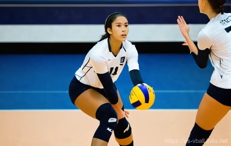 배구 경기 관람 후 소감 작성 - **Prompt:** "A wide-angle, vibrant image capturing the exhilarating energy of a packed volleyball ar...