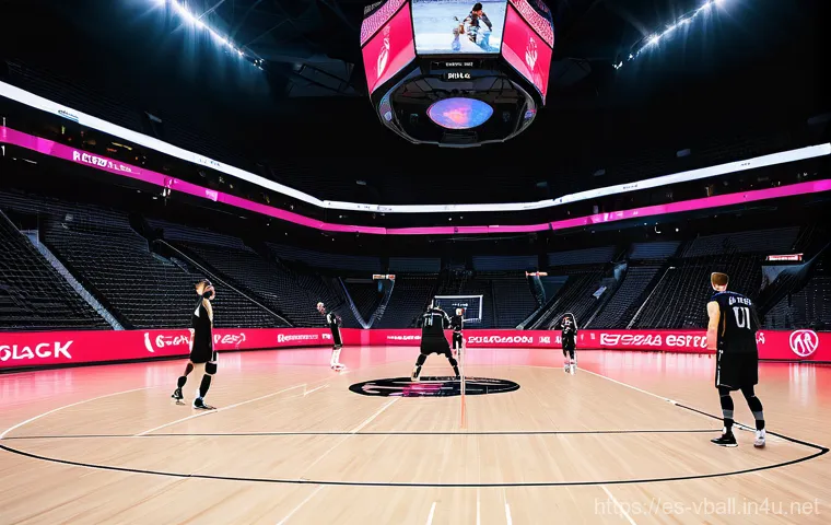 배구 경기 기록 시스템 - **Prompt 1: The Digital Revolution on the Court**
    "A vibrant, high-definition image of a profess...